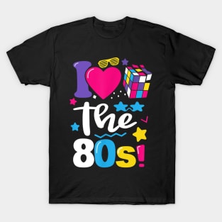 I Love The 80s Gift Clothes for Women and Men T-Shirt